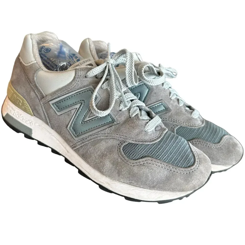 *RARE* New Balance 1400 Made in USA Light‎ Gray Sneakers Collectors - Women’s 8